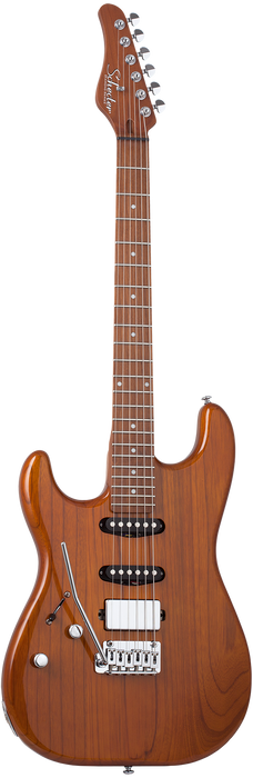Schecter Traditional Van Nuys Left-Handed Electric Guitar - Gloss Natural Ash