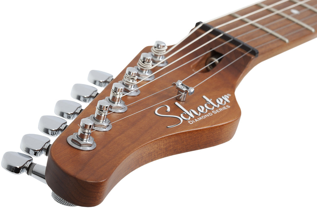 Schecter Traditional Van Nuys Left-Handed Electric Guitar - Gloss Natural Ash