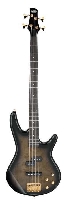 Ibanez Gio GSR200PC Electric Bass Guitar - Transparent Pale Black Burst