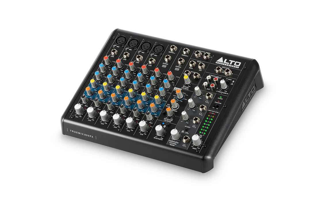 Alto Professional TrueMix 800FX 8-channel Analog Mixer with Multi-FX - Music Bliss Malaysia