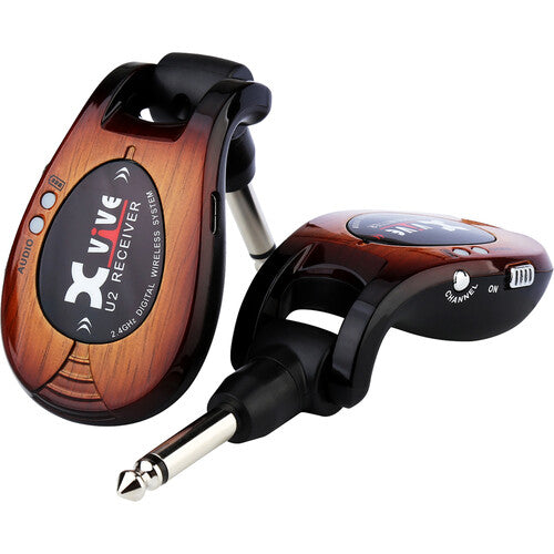 Xvive U2 2.4Ghz Digital Wireless Guitar System - 3 Tone Sunburst