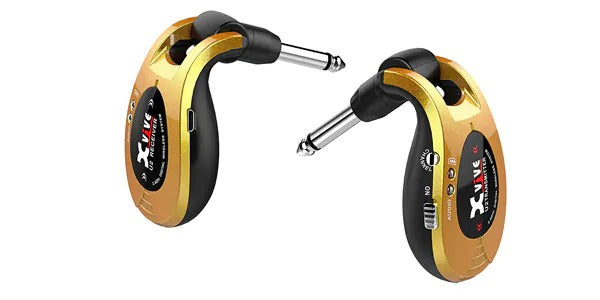 Xvive U2 2.4Ghz Digital Wireless Guitar System - Gold