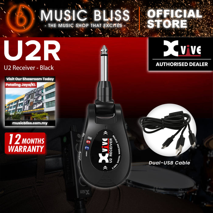 Xvive U2R 2.4Ghz Digital Wireless Guitar System - Receiver Only