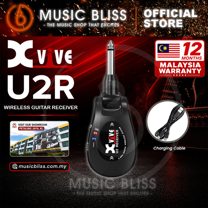 Xvive U2R 2.4Ghz Digital Wireless Guitar System - Receiver Only