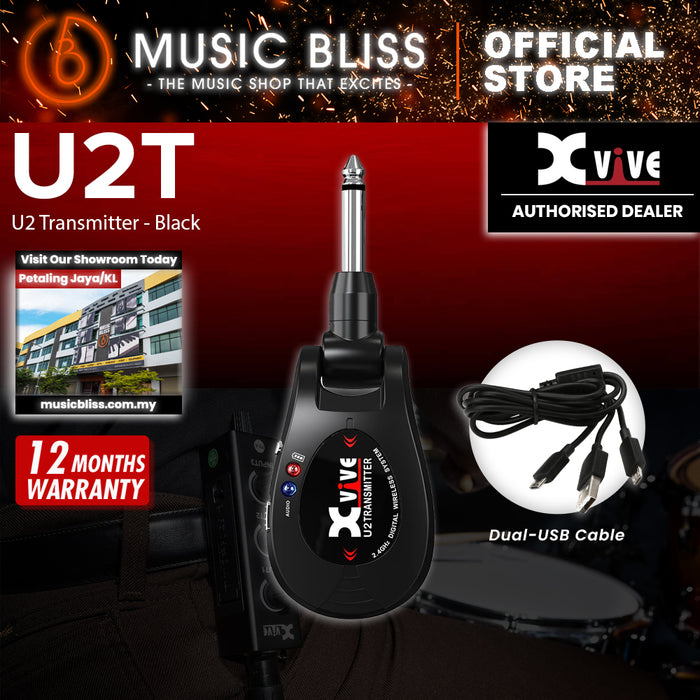 Xvive U2T 2.4Ghz Digital Wireless Guitar System - Transmitter Only