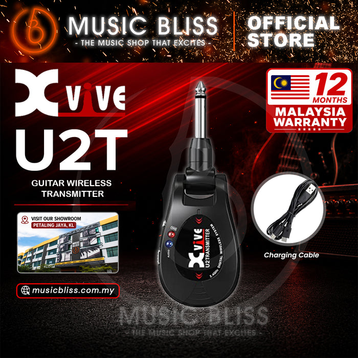 Xvive U2T 2.4Ghz Digital Wireless Guitar System - Transmitter Only