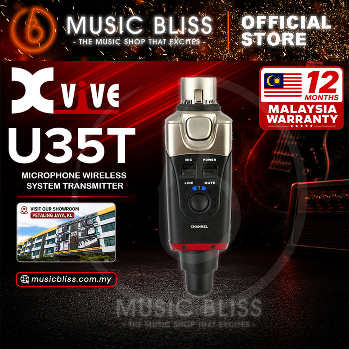 Xvive U35T 5.8GHz Microphone Wireless System - Transmitter Only