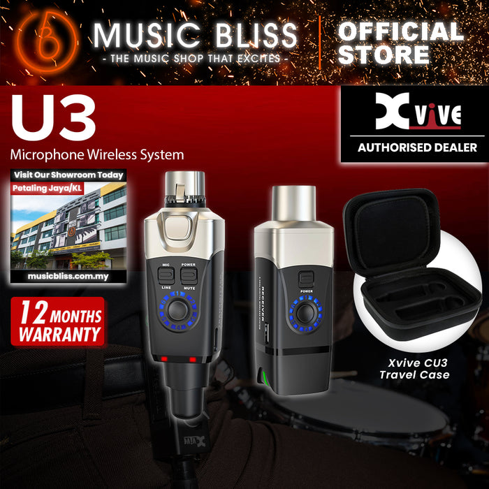 Xvive U3 2.4GHz Microphone Wireless System