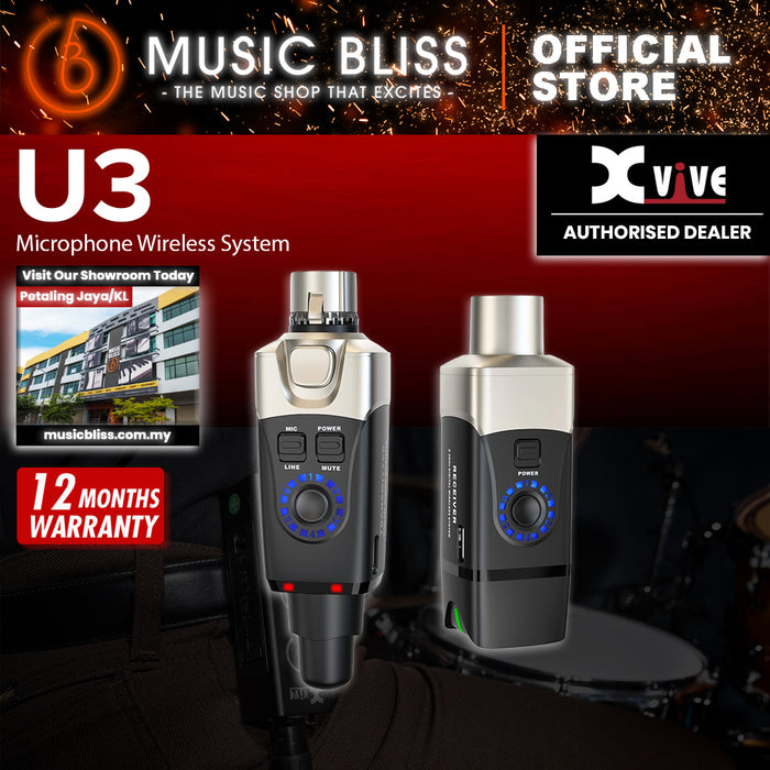 Xvive U3 2.4GHz Microphone Wireless System
