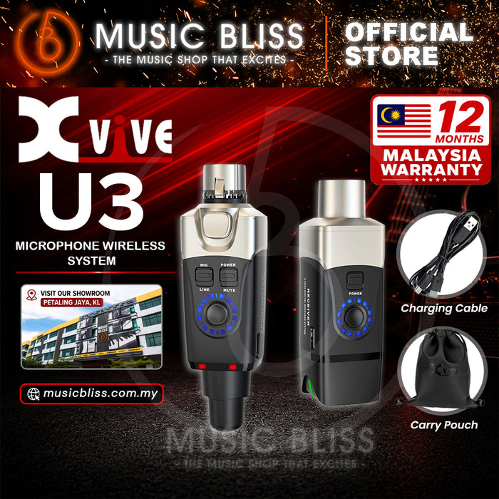 Xvive U3 2.4GHz Microphone Wireless System