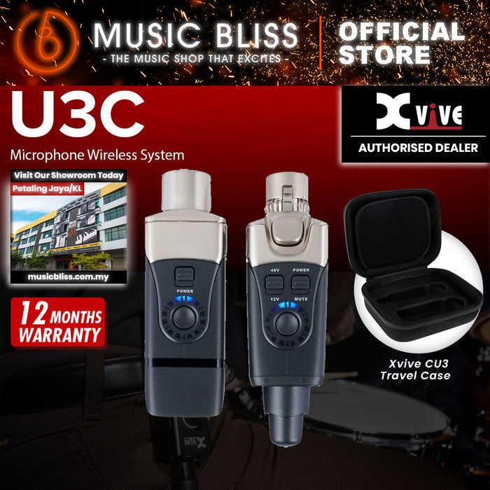 Xvive U3C 2.4GHz Condenser Microphone Wireless System