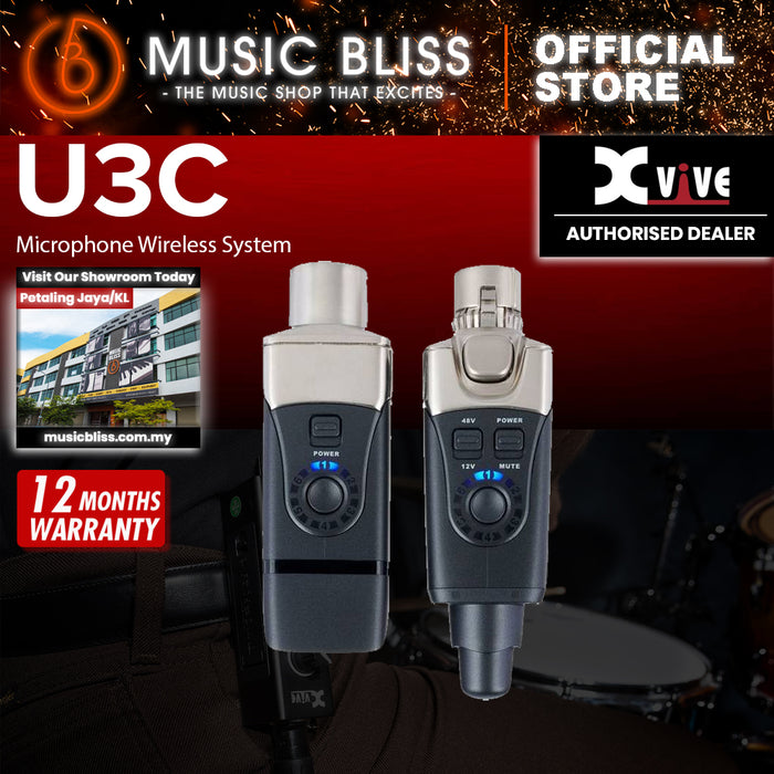 Xvive U3C 2.4GHz Condenser Microphone Wireless System