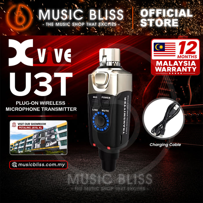 Xvive U3T 2.4GHz Microphone Wireless System - Transmitter Only