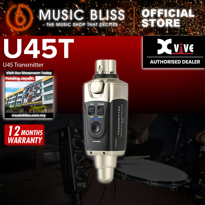 Xvive U45T 5.8GHz Wireless In-Ear Monitoring System - Transmitter Only