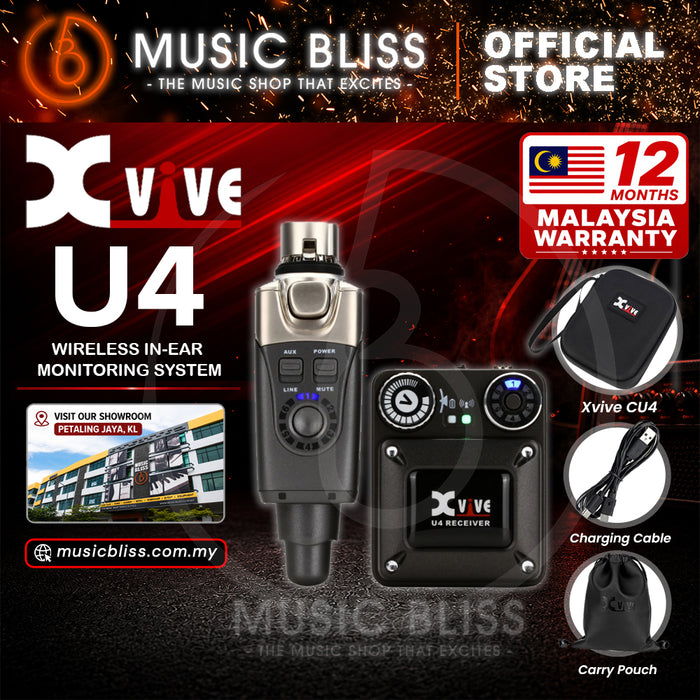 Xvive U4 Wireless In-Ear Monitoring System