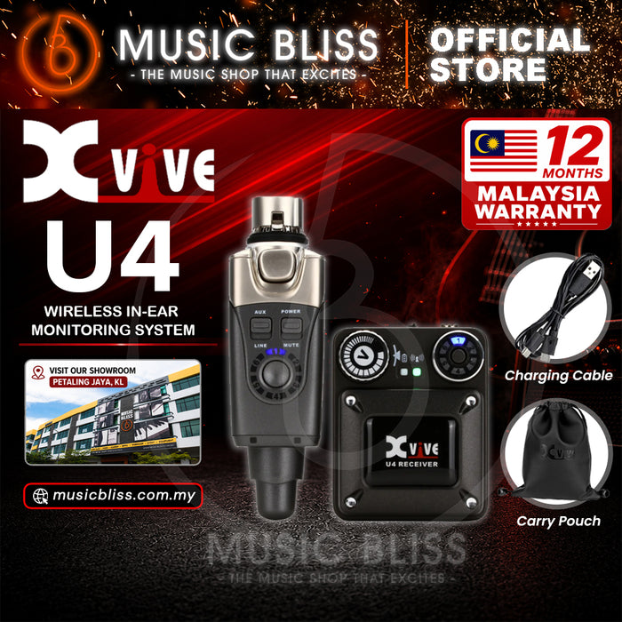 Xvive U4 Wireless In-Ear Monitoring System