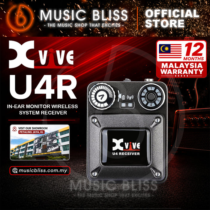Xvive U4R 2.4GHz Wireless In-Ear Monitoring System - Receiver Only