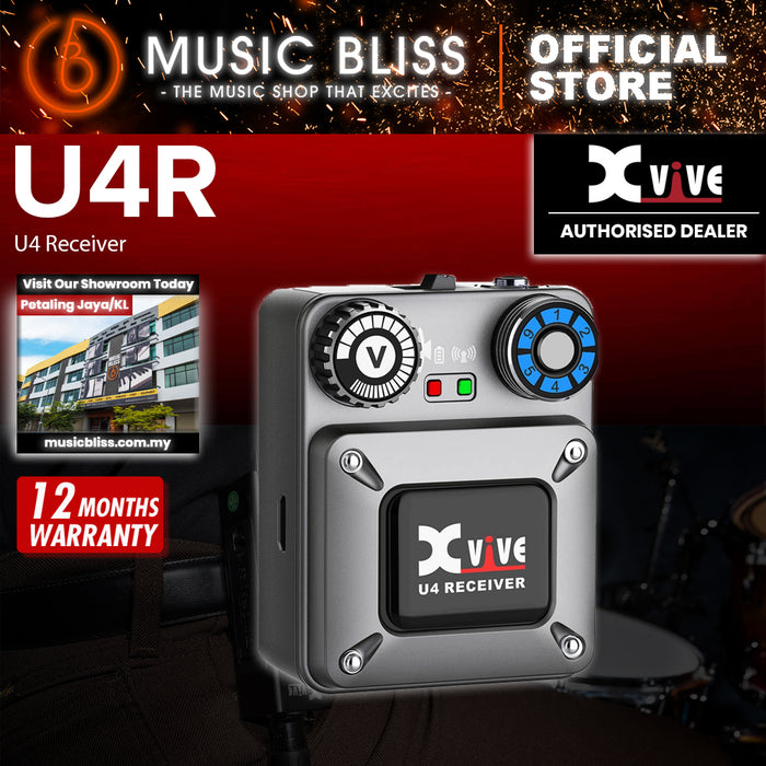 Xvive U4R 2.4GHz Wireless In-Ear Monitoring System - Receiver Only