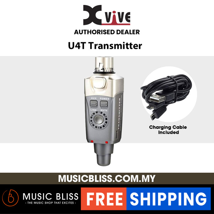 Xvive U4T Wireless Transmitter for U4 System - Music Bliss Malaysia
