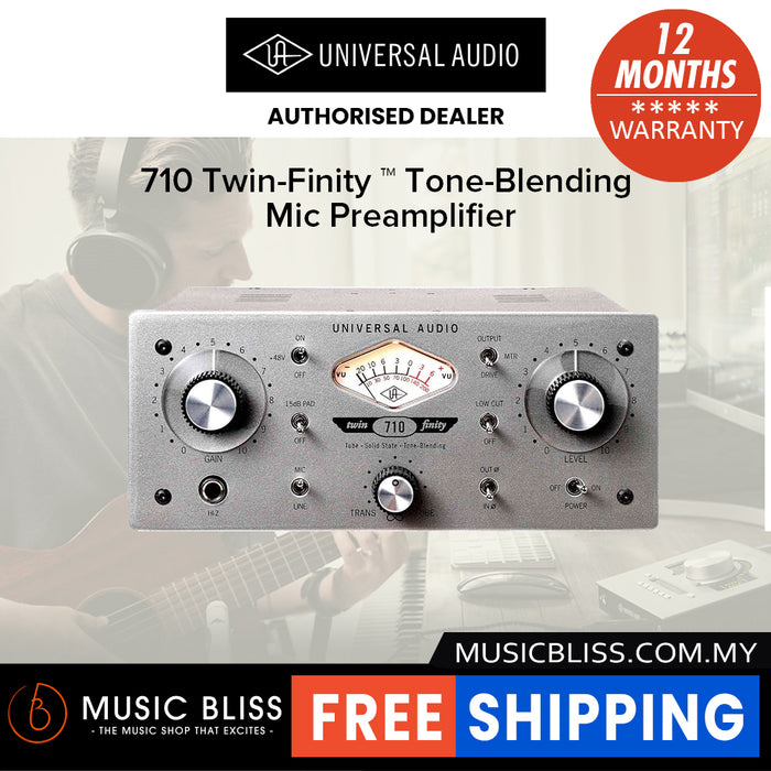 Universal Audio 710 Twin-Finity Microphone Preamp