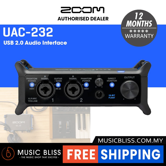 Zoom UAC-232 USB 2.0 Audio Interface