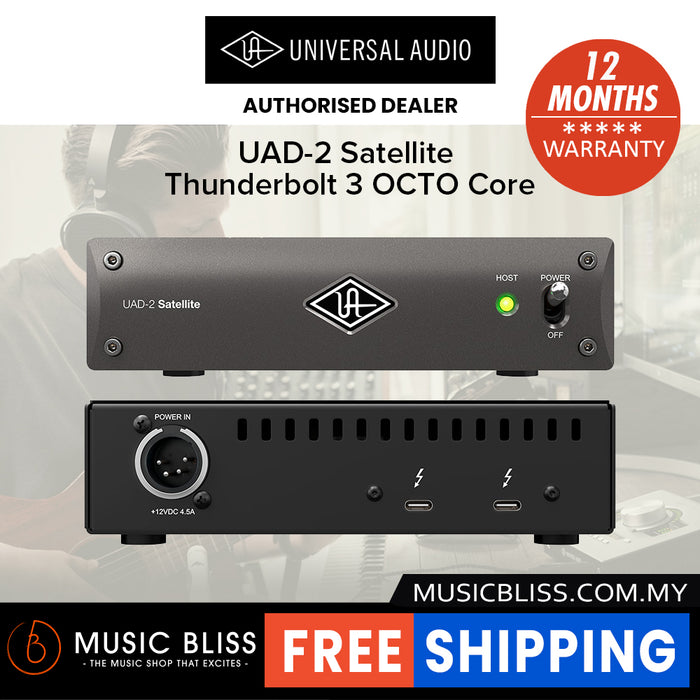 Universal Audio UAD-2 Satellite Thunderbolt 3 OCTO Core
