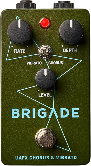 Universal Audio UAFX Brigade Chorus and Vibrato Effects Pedal - Music Bliss Malaysia