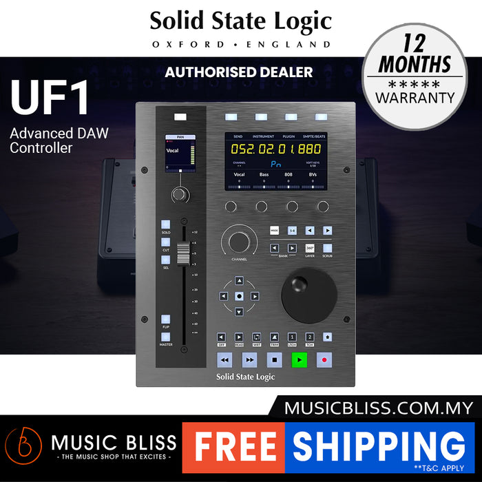 Solid State Logic UF1 Advanced DAW Controller | Music Bliss Malaysia