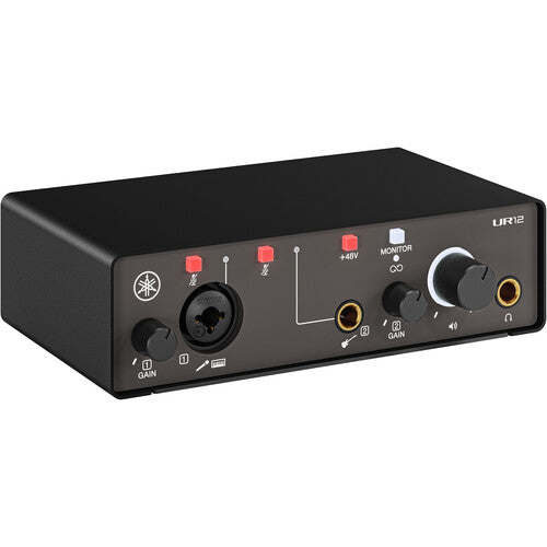 Yamaha UR12 MK3 USB-C Audio Interface - Black