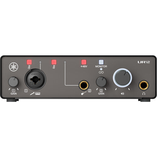 Yamaha UR12 MK3 USB-C Audio Interface - Black