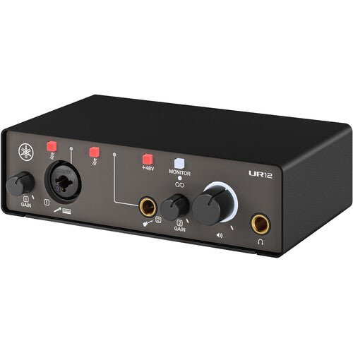Yamaha UR12 MK3 USB-C Audio Interface - Black