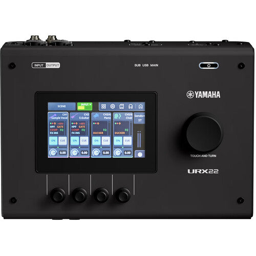 Yamaha URX22 USB-C Audio Interface - Black