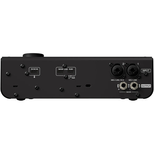 Yamaha URX22 USB-C Audio Interface - Black