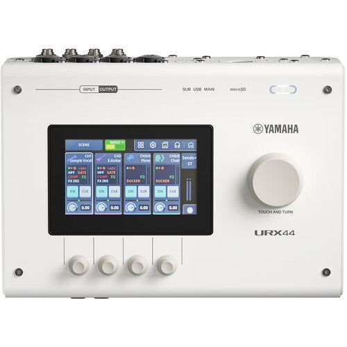 Yamaha URX44 USB-C Audio Interface - White