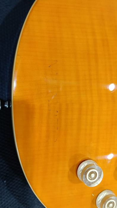 [USED] Stagg SEL-DLX HONEY Deluxe Series Electric Guitar - Honey