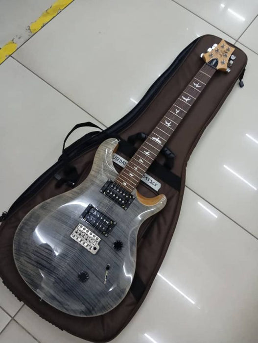 [CTI F095265] Used Approved PRS SE Custom 24 Electric Guitar - Charcoal