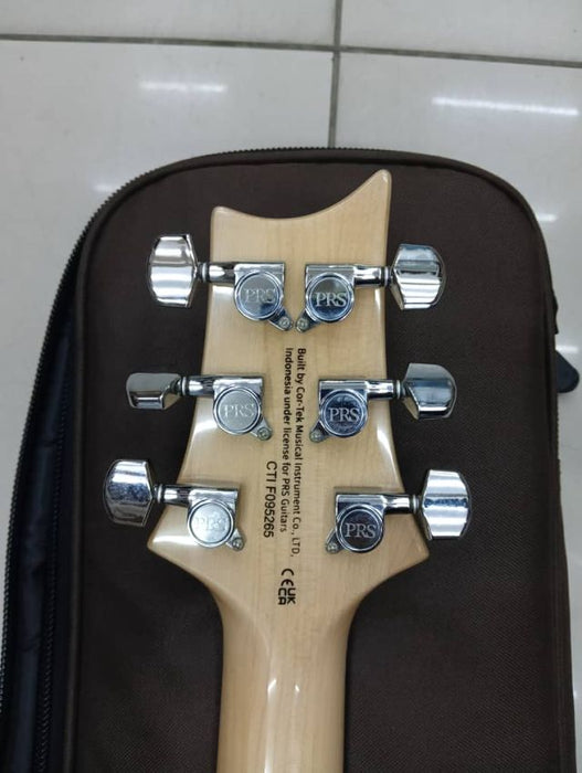 [CTI F095265] Used Approved PRS SE Custom 24 Electric Guitar - Charcoal