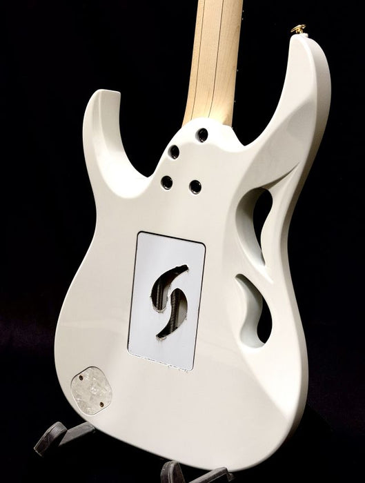 [F25524853] Used Approved Ibanez Steve Vai Signature PIA3761 Electric Guitar - Stallion White