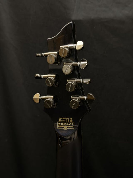 [W18091677] Used Approved Schecter Hellraiser Hybrid PT-7 Electric Guitar - Ultra Violet