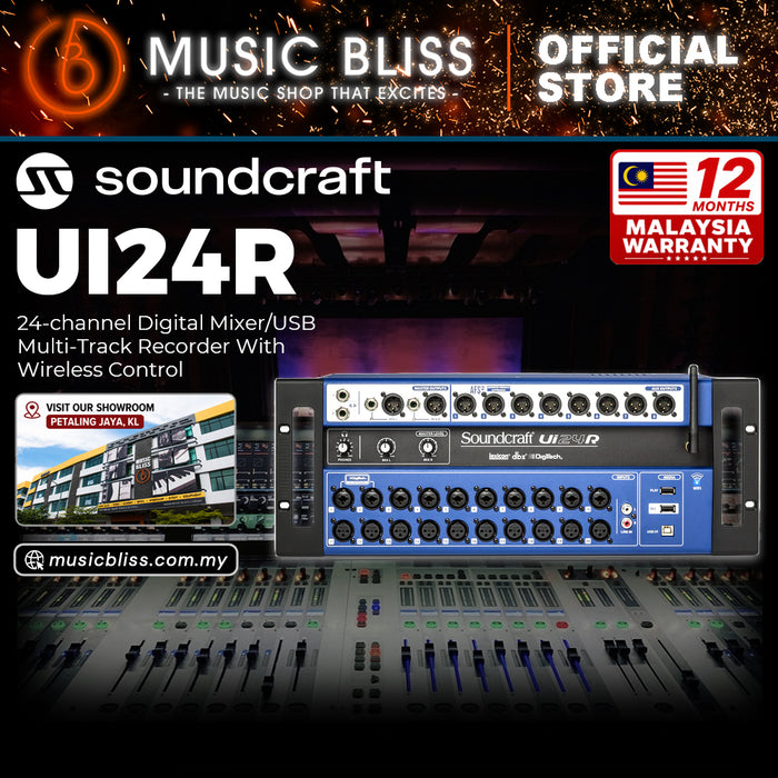 Soundcraft Ui24R Remote-controlled Digital Mixer