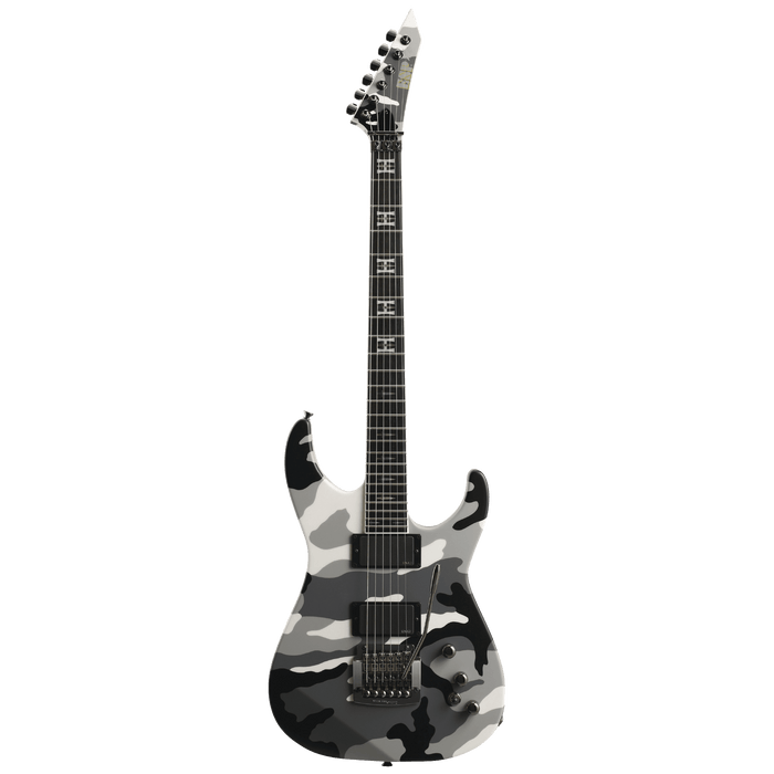 ESP Original JEFF HANNEMAN Signature - Urban Camo [MIJ - Made in Japan] - Music Bliss Malaysia