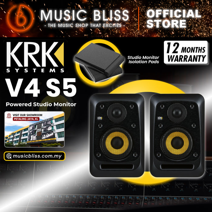 KRK V4S5 4" Powered Studio Monitor - Pair