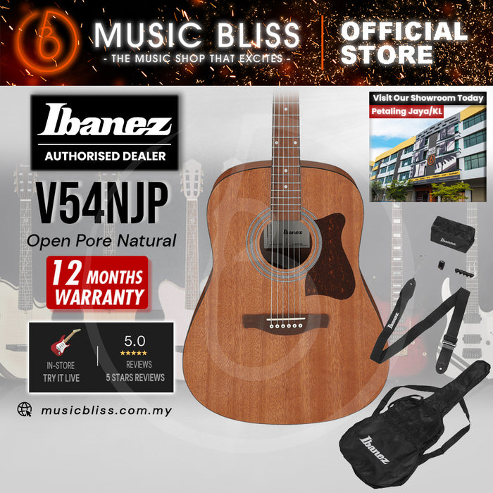 Ibanez V54NJP Acoustic Jampack - Open Pore Natural