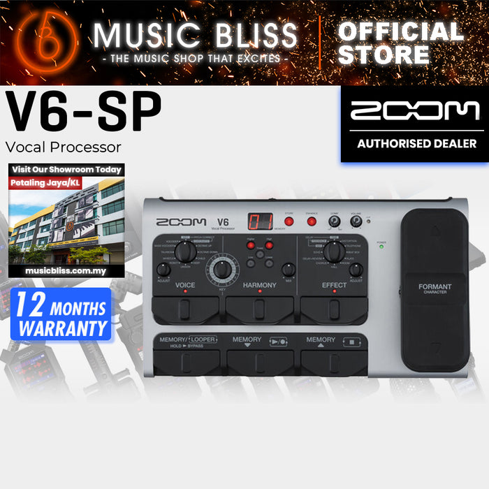 Zoom V6-SP Vocal Processor with 0% Instalment