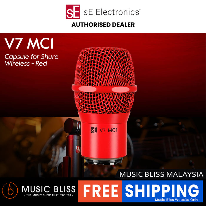sE Electronics V7 MC1 Capsule for Shure Wireless - Red
