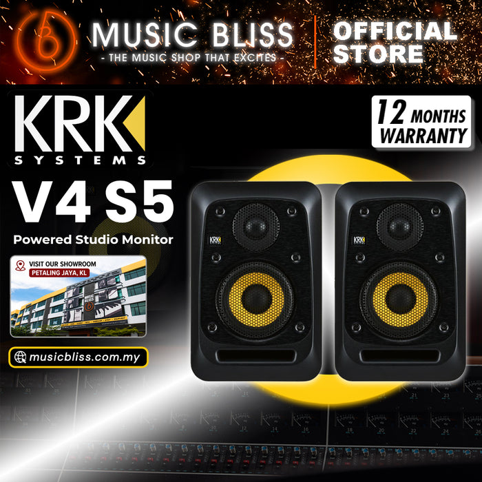 KRK V4S5 4" Powered Studio Monitor - Pair