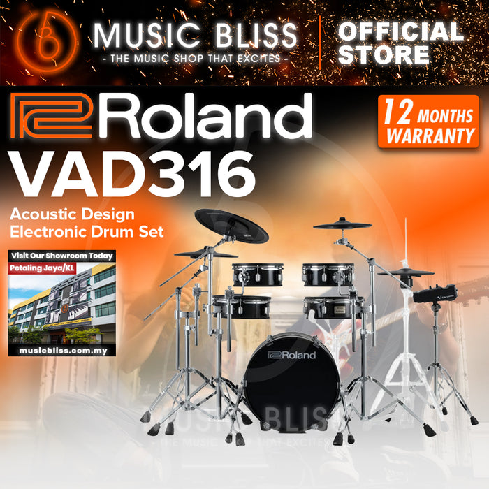 Roland V-Drums Acoustic Design VAD316 Electronic Drum Set