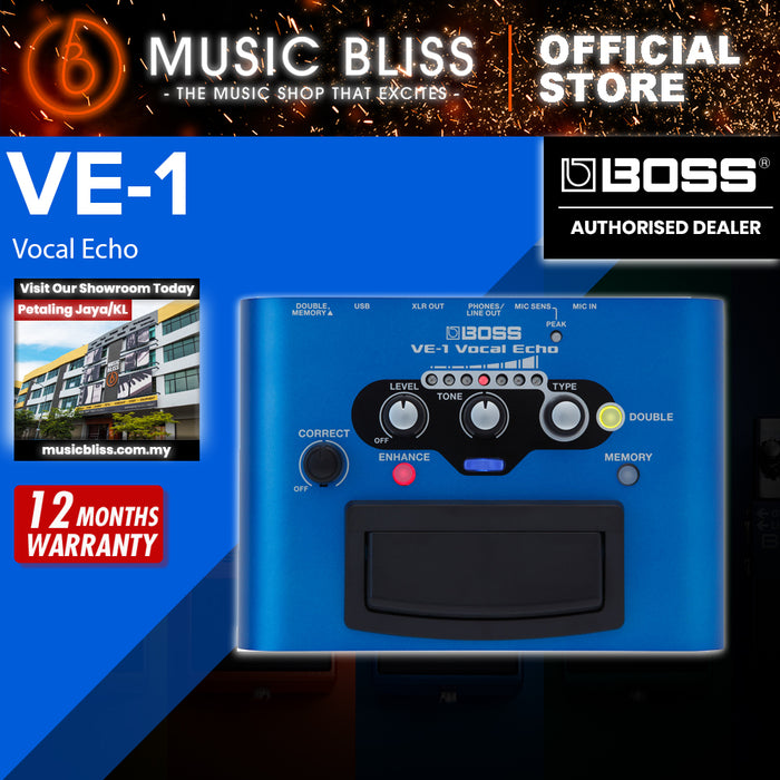 Boss VE-1 Vocal Echo Pedal