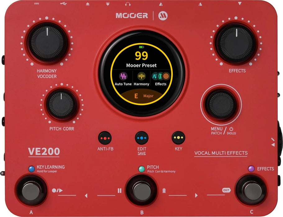 Mooer VE200 Vocal Multi Effector Pedal