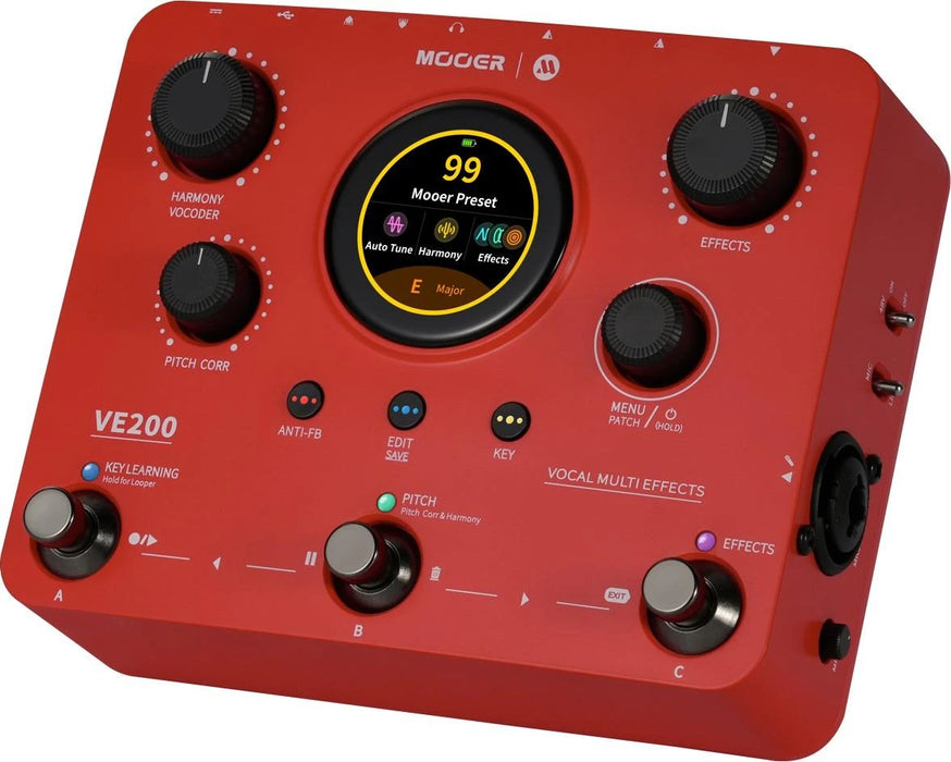 Mooer VE200 Vocal Multi Effector Pedal